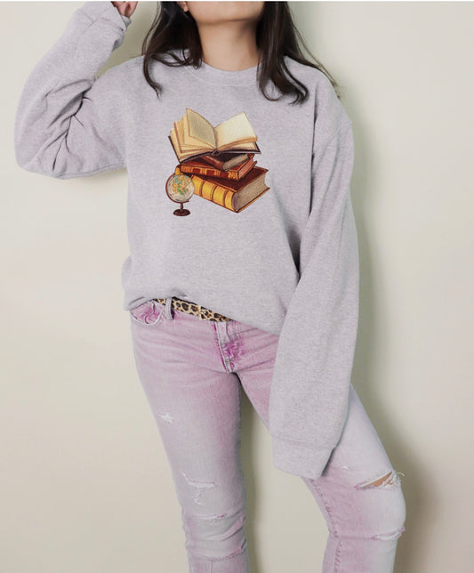 Books around the world Sweatshirt