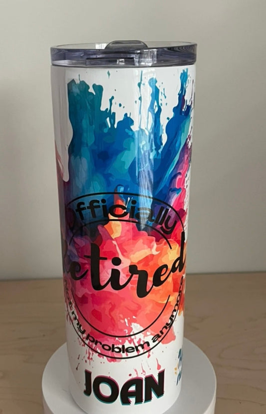 Retirement Tumbler