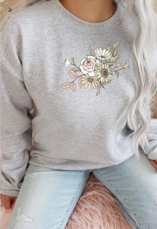 Wild Flower Sweatshirt