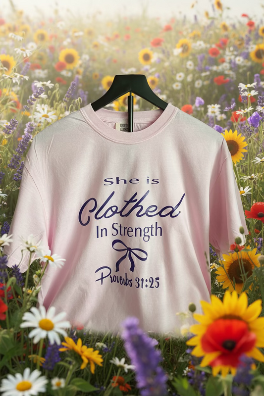 She is Clothed in Strength