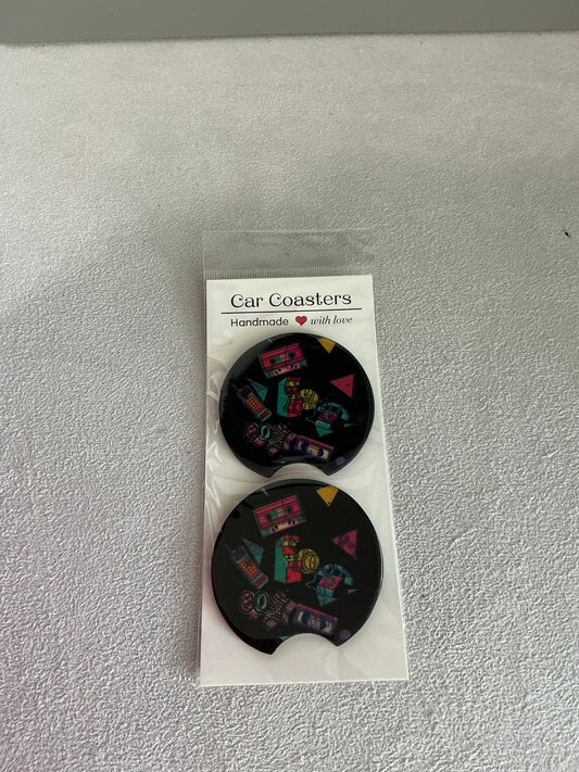 80’s car Costers