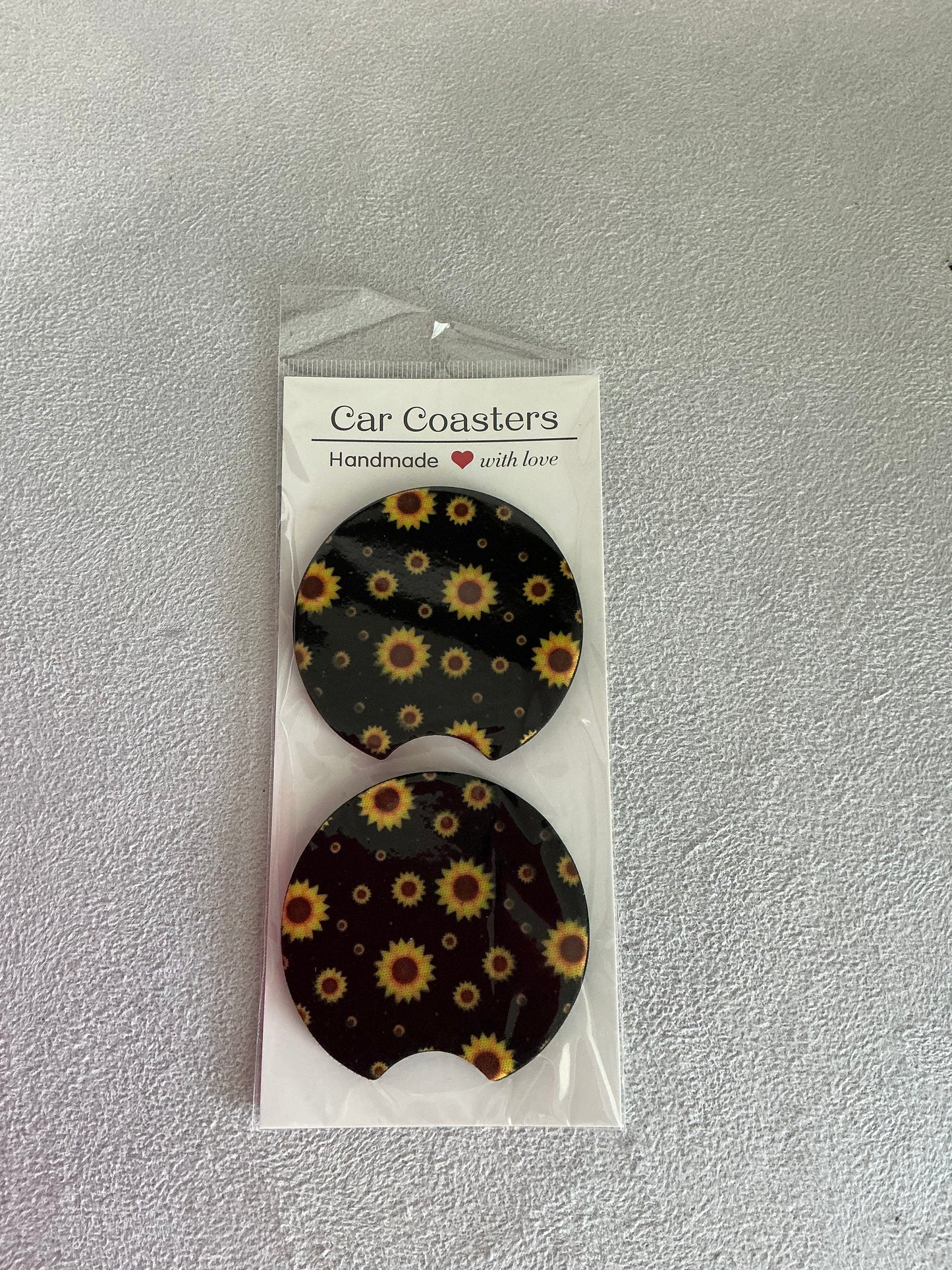 Sunflowers Car Coasters