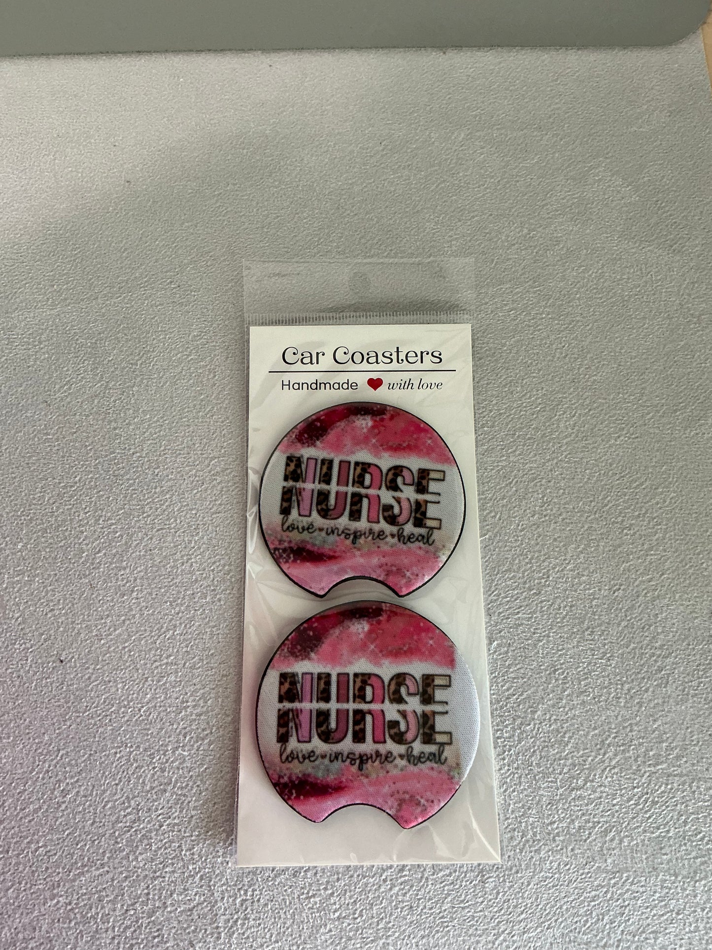 Nurse Life -Car Coasters