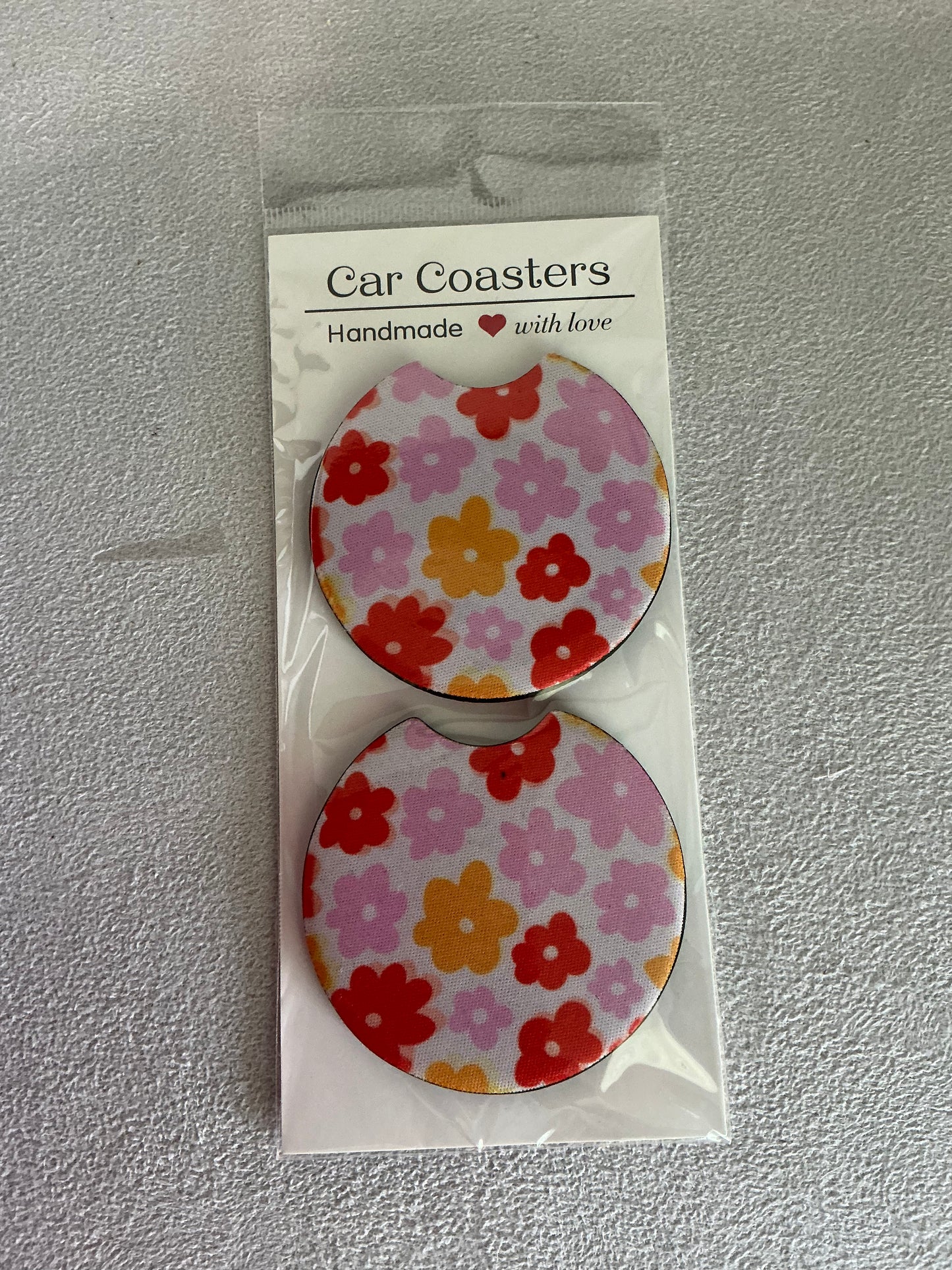 Daisies - Car Coasters
