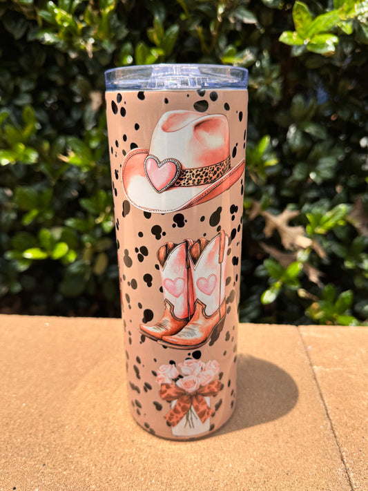 20 oz Western Country Girl Tumbler